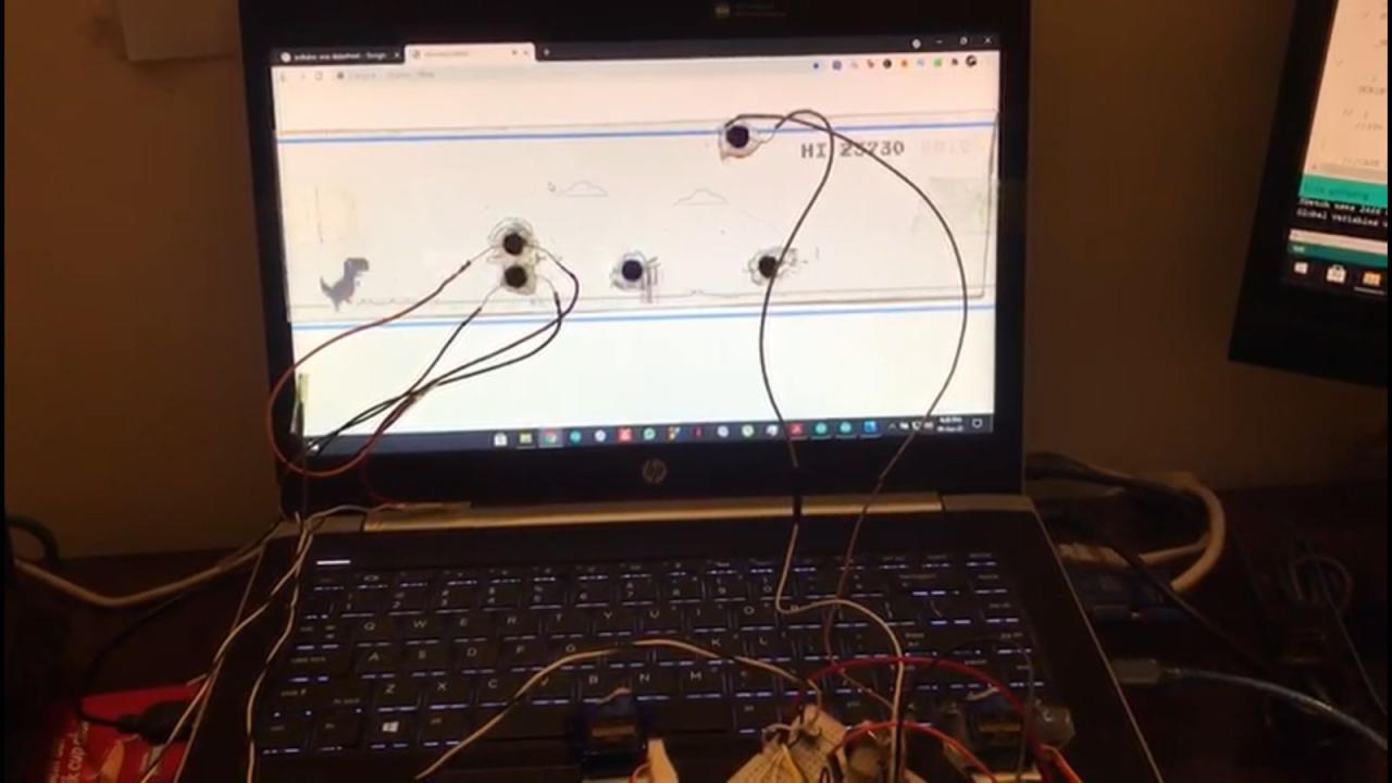 Automated Chrome Dino Game